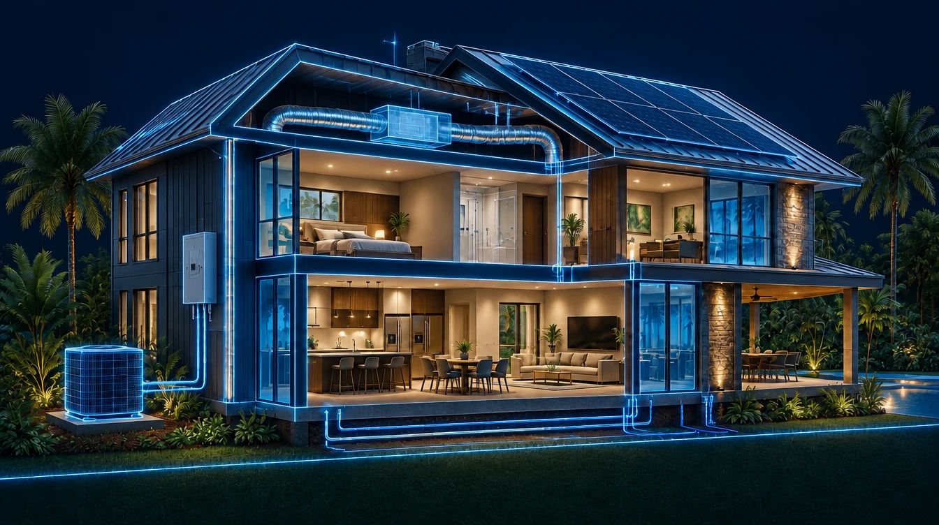 Home Performance conceptual illustration